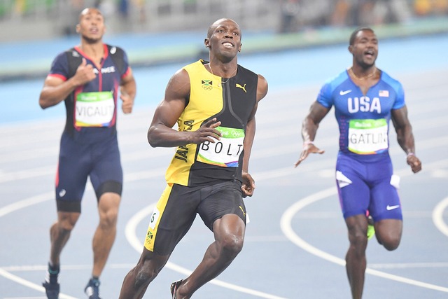Usain Bolt brings showmanship to Olympics in a flash