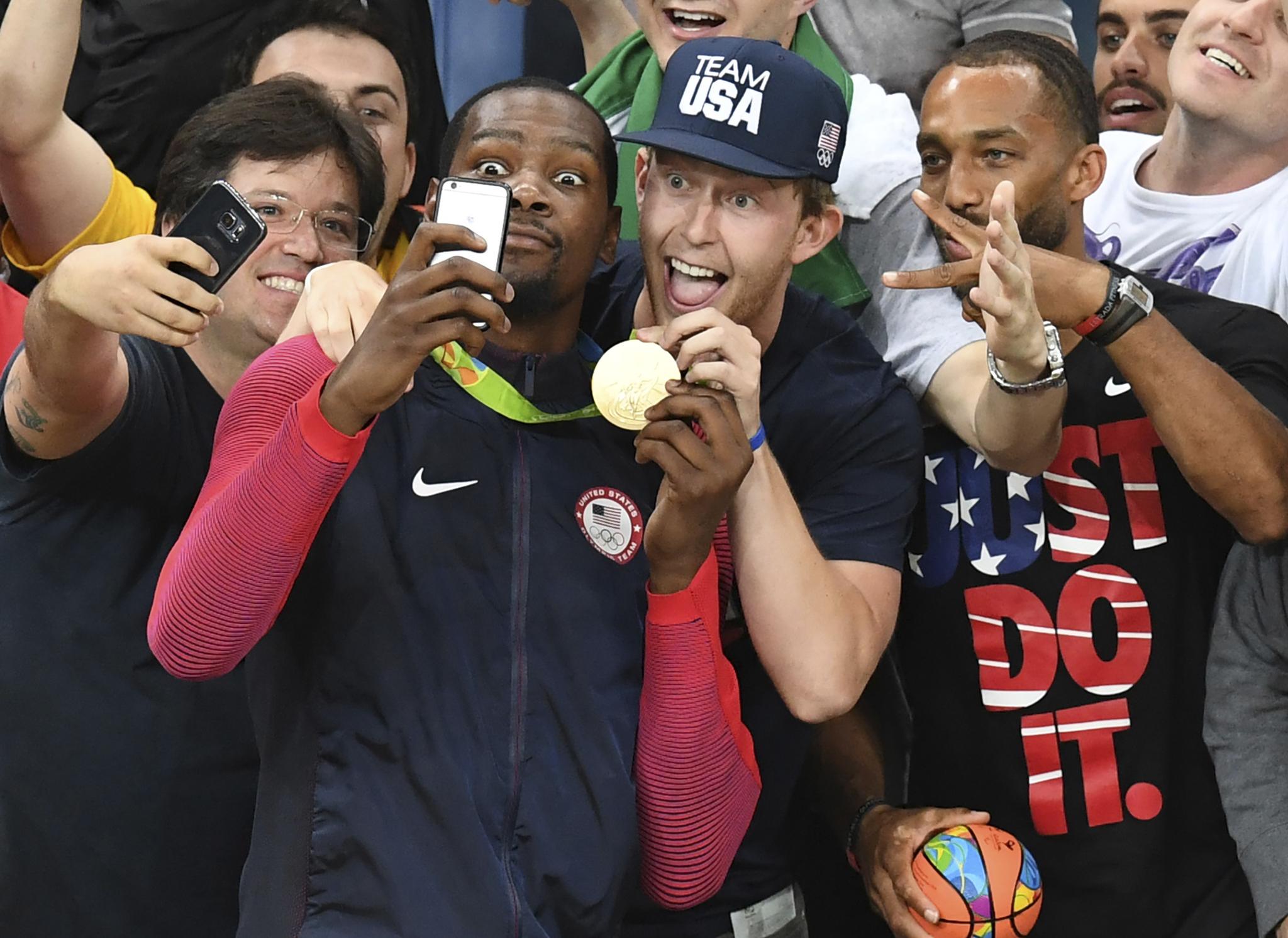 Team USA makes statement in men’s basketball gold-medal thrashing of Serbia
