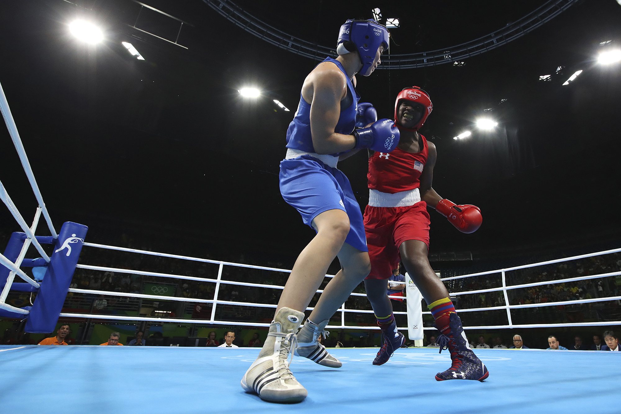 Claressa Shields defends Olympic boxing title, first US boxer to win back-to-back golds