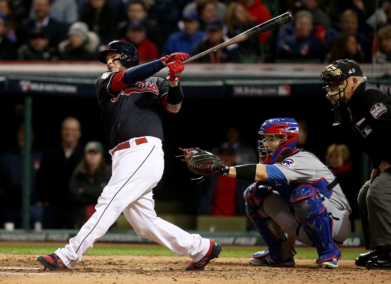 Kluber, Miller pitch Indians to shutout of Cubs in Game 1 of World Series