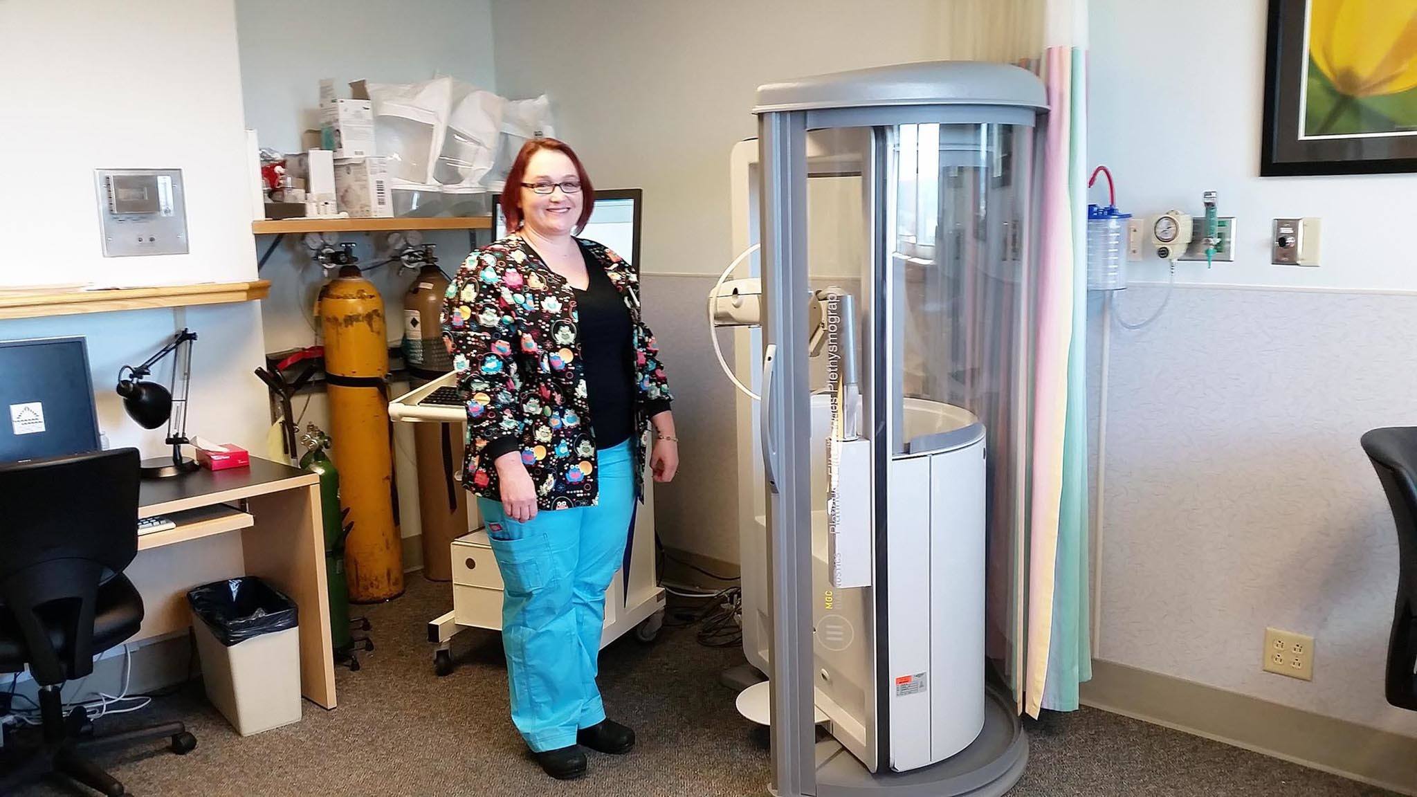 New machine to test lung functions available at GHCH
