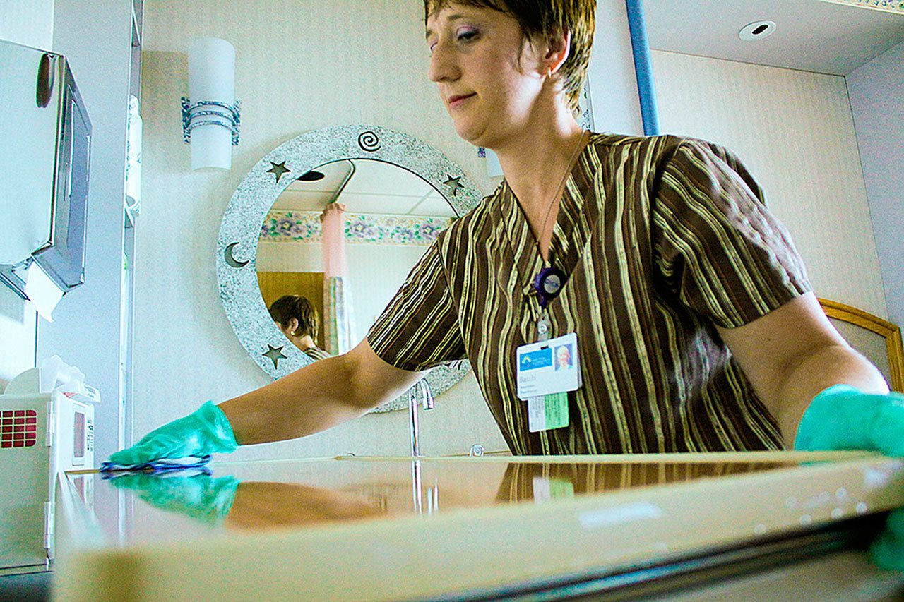 Grays Harbor Community Hospital Director of Infection Control Rosemary Chapman. (Photo by Nancee Long)