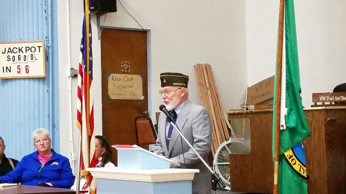 Veterans honored on their national holiday The Daily World