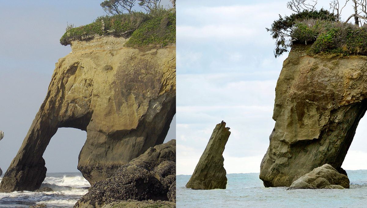 Elephant Rock crumbles The Daily World
