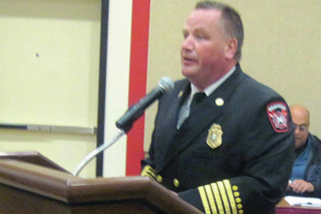 Arnold Samuels photo: Tom Lique has resigned as Ocean Shores Fire Chief.