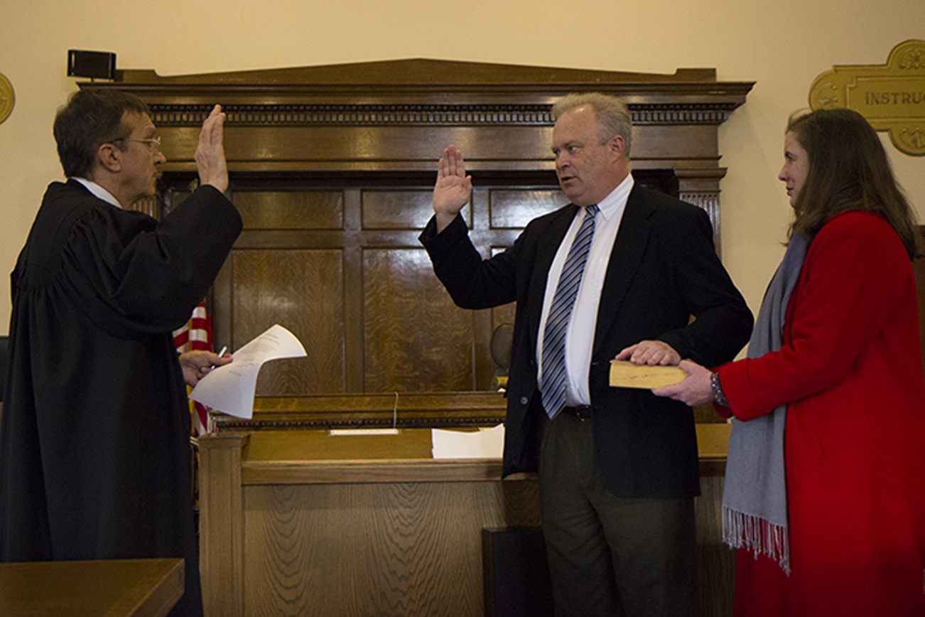 Walsh sworn in for Dist. 19