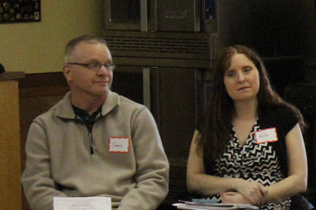 North Coast News: Dennis Irby and Darla Skrei of Puget Sound Trade Shows and Events discusss their efforts to bring a beach volleyball event to Ocean Shores at a Town Hall meeting on March 26 at the Ocean Shores Lions Club.