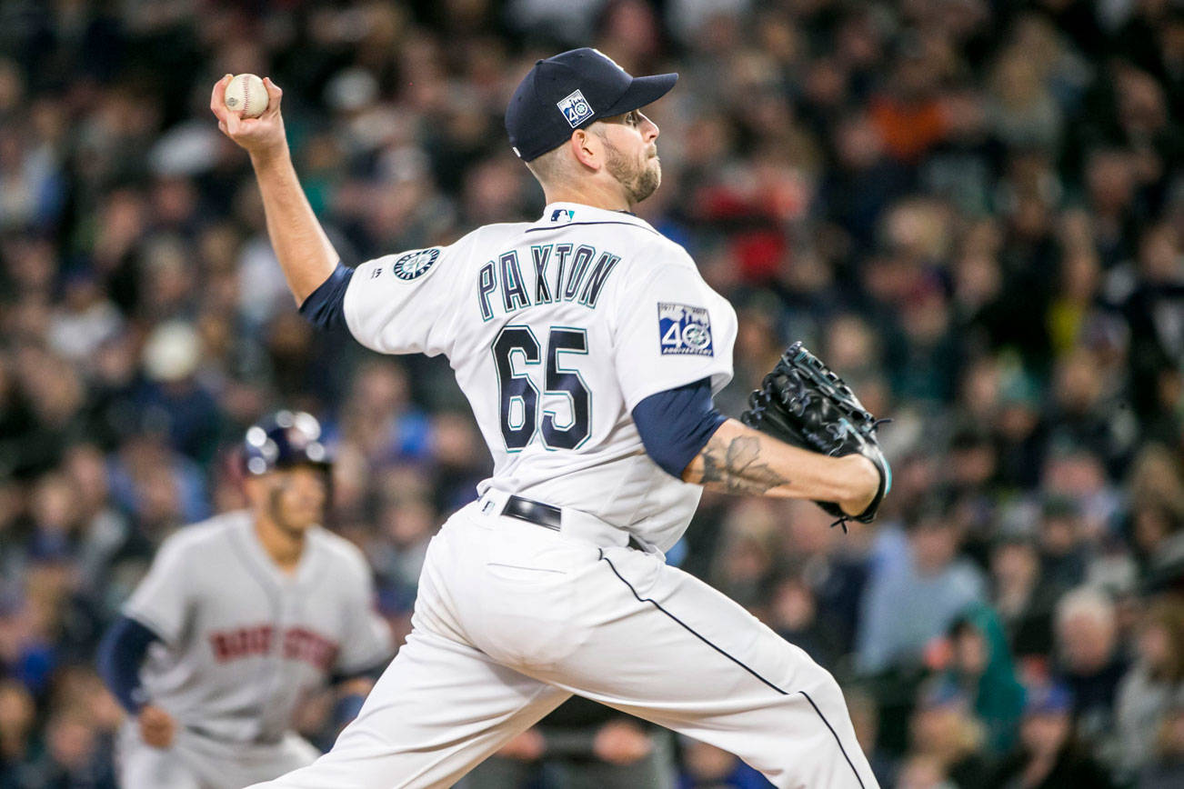 Paxton stymies Tigers in Mariners’ 8-0 victory