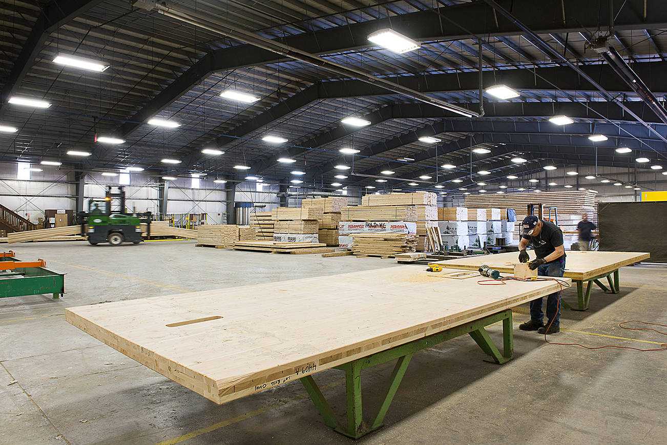 Cross laminated timber and Grays Harbor County