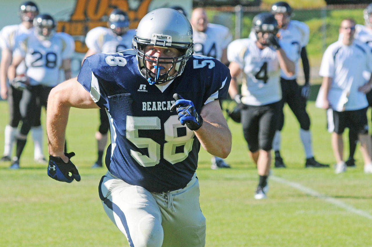 (Macleod Pappidas | The Daily World, file) Chris Raffelson, seen here on the field playing for the Grays Harbor Bearcats, has been named the new head football coach at Ocosta High School.