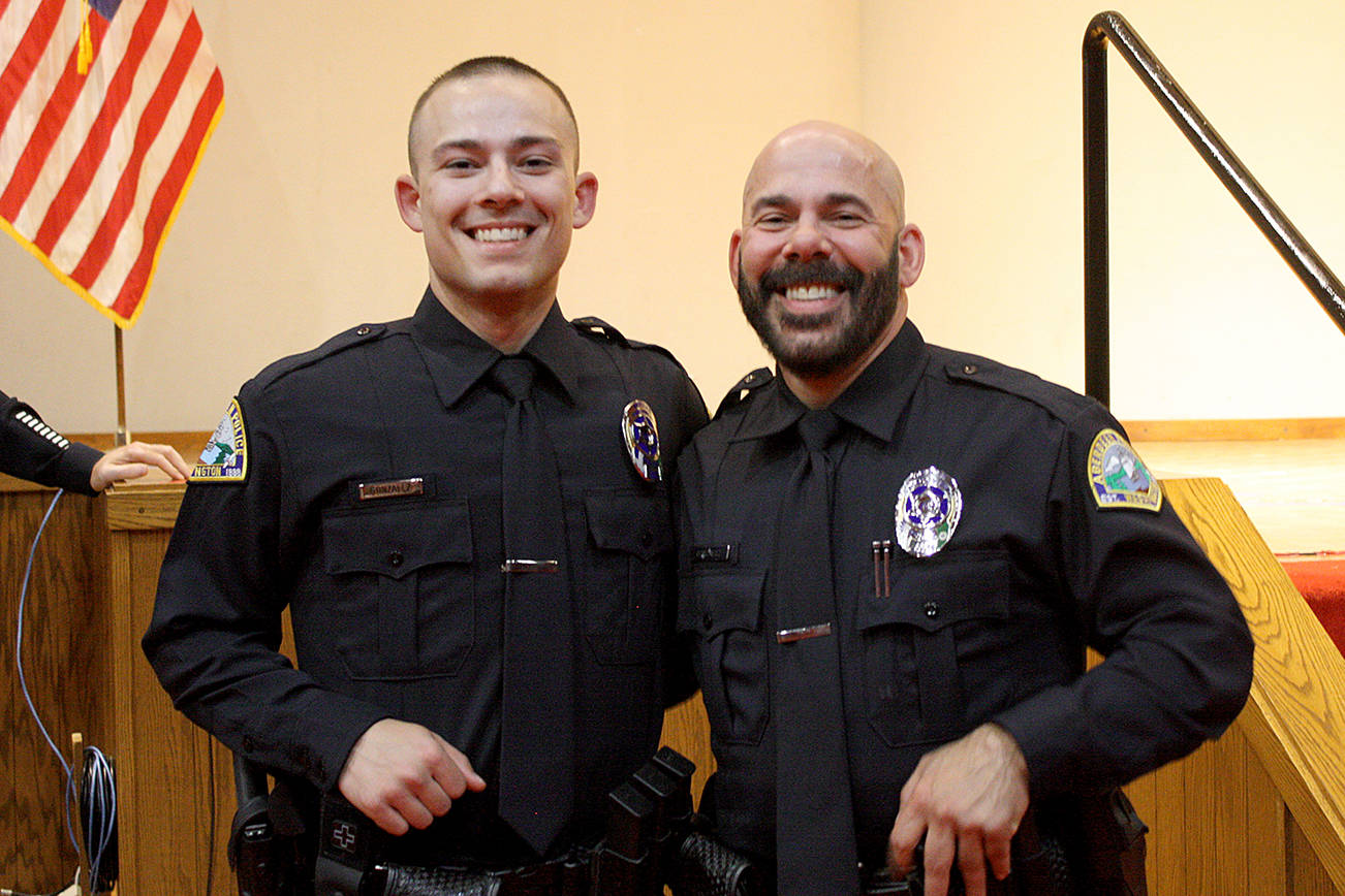Two new Aberdeen Police officers sworn in Wednesday The Daily World
