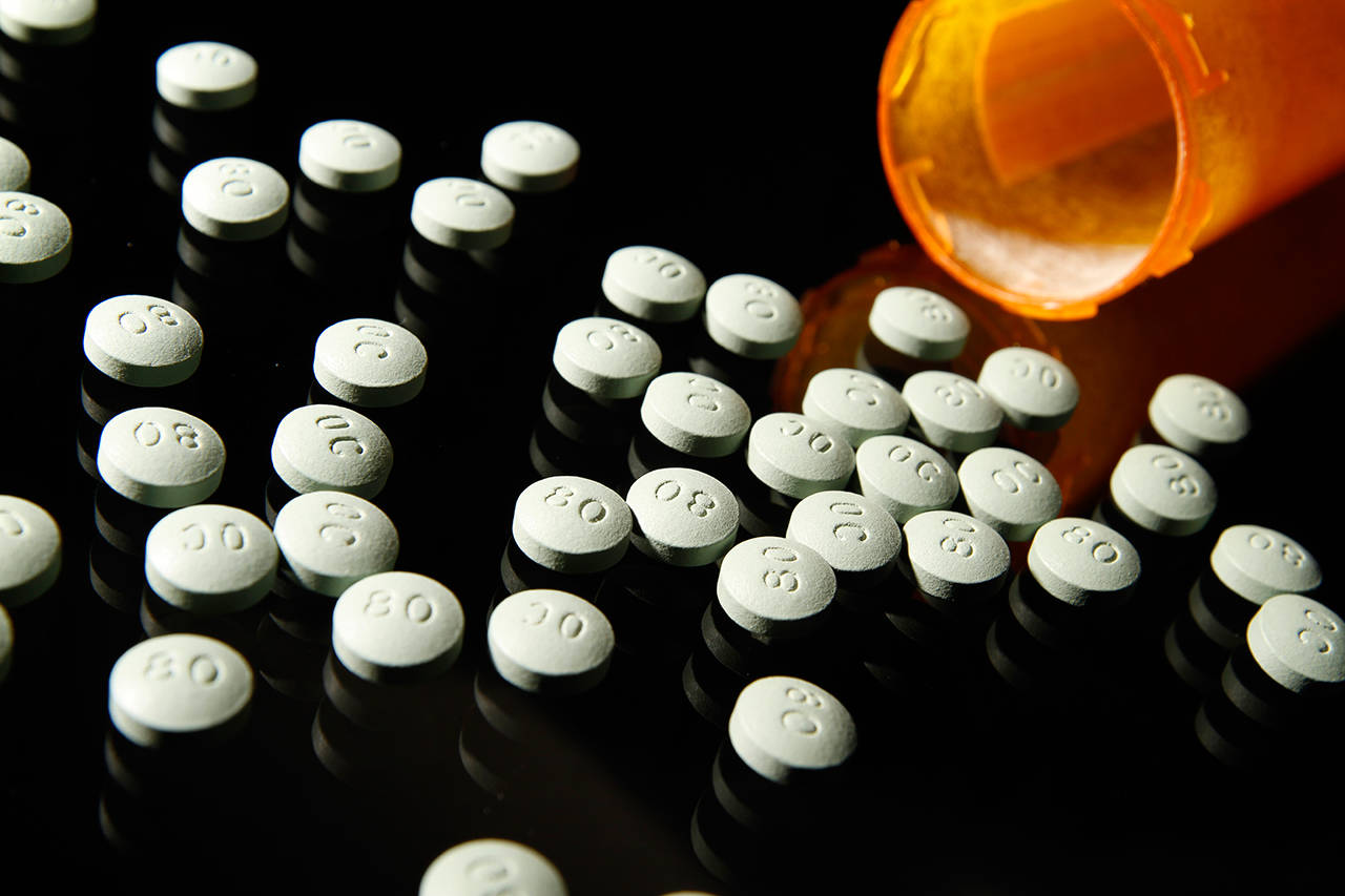 OxyContin, in 80 mg pills, in a 2013 file image. A 2017 shows that repealing the Affordable Care Act would cut $5.5 billion a year for substance-abuse and mental health treatment, creating a 50 percent spike in the number of people unable to address their opioid dependence. (Liz O. Baylen/Los Angeles Times)