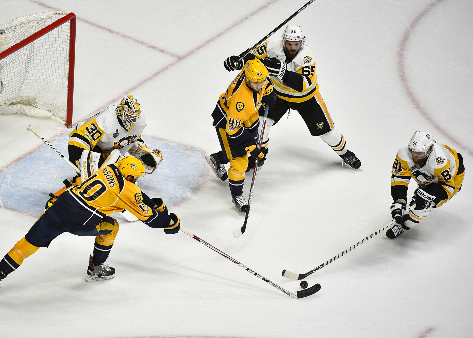 Penguins repeat to win fifth Stanley Cup; defeat Predators, 2-0