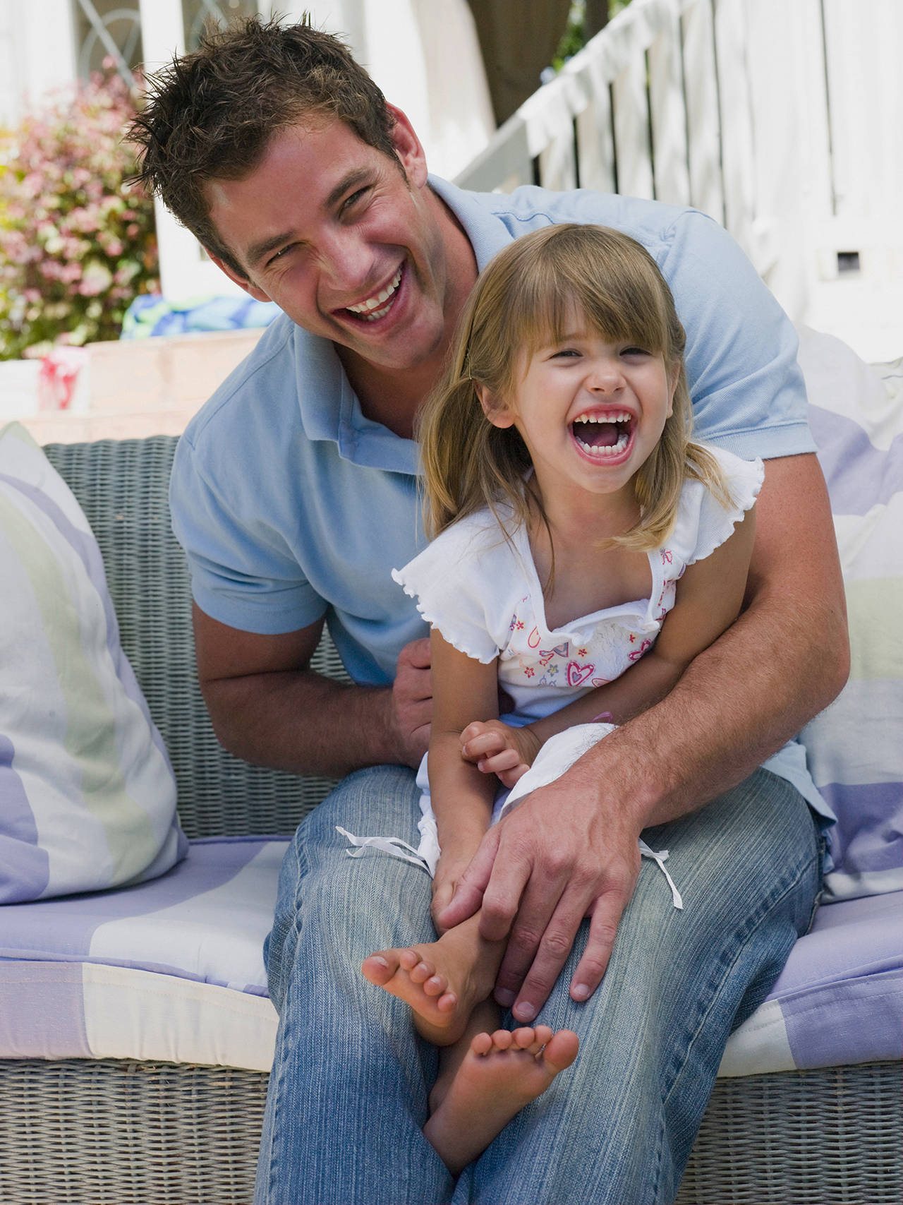 A new study finds differences in how fathers react to daughters and sons.(Dreamstime | TNS)