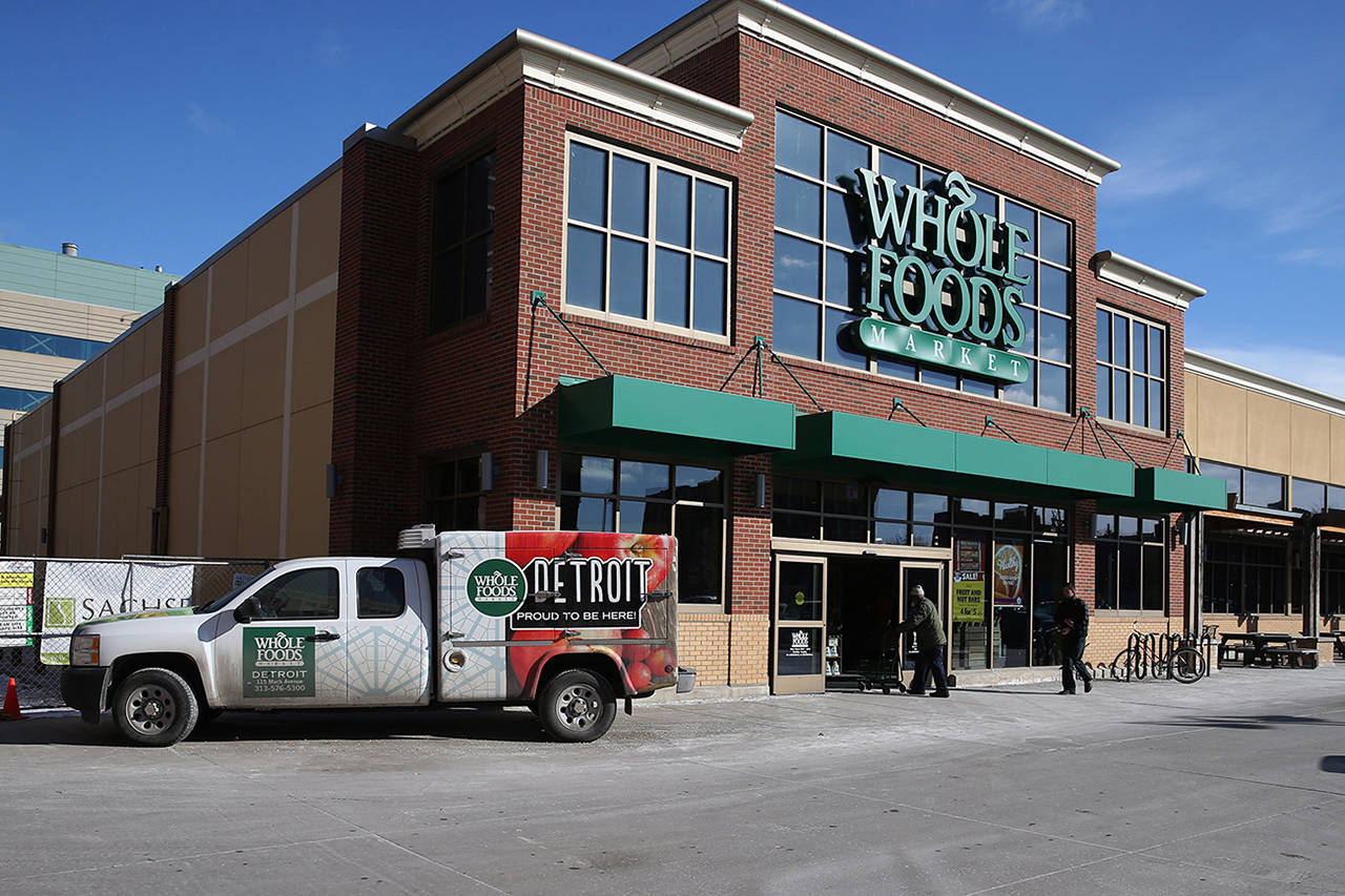 Amazon is absorbing Whole Foods at a time when the grocer is struggling, in good part because conventional supermarket chains have been stocking their aisles with more natural products — often at lower prices than those at Whole Foods. (Terrence Antonio James/Chicago Tribune)
