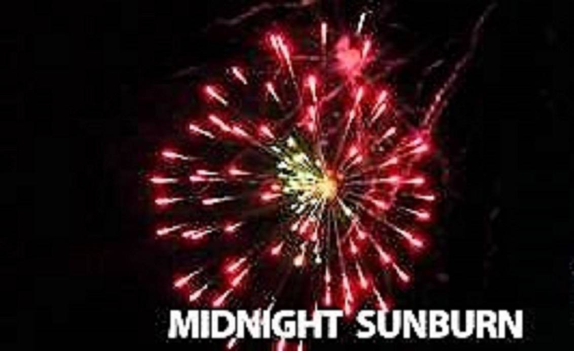 One of the shells called Midnight Sunburn from the Jake’s Fireworks website.