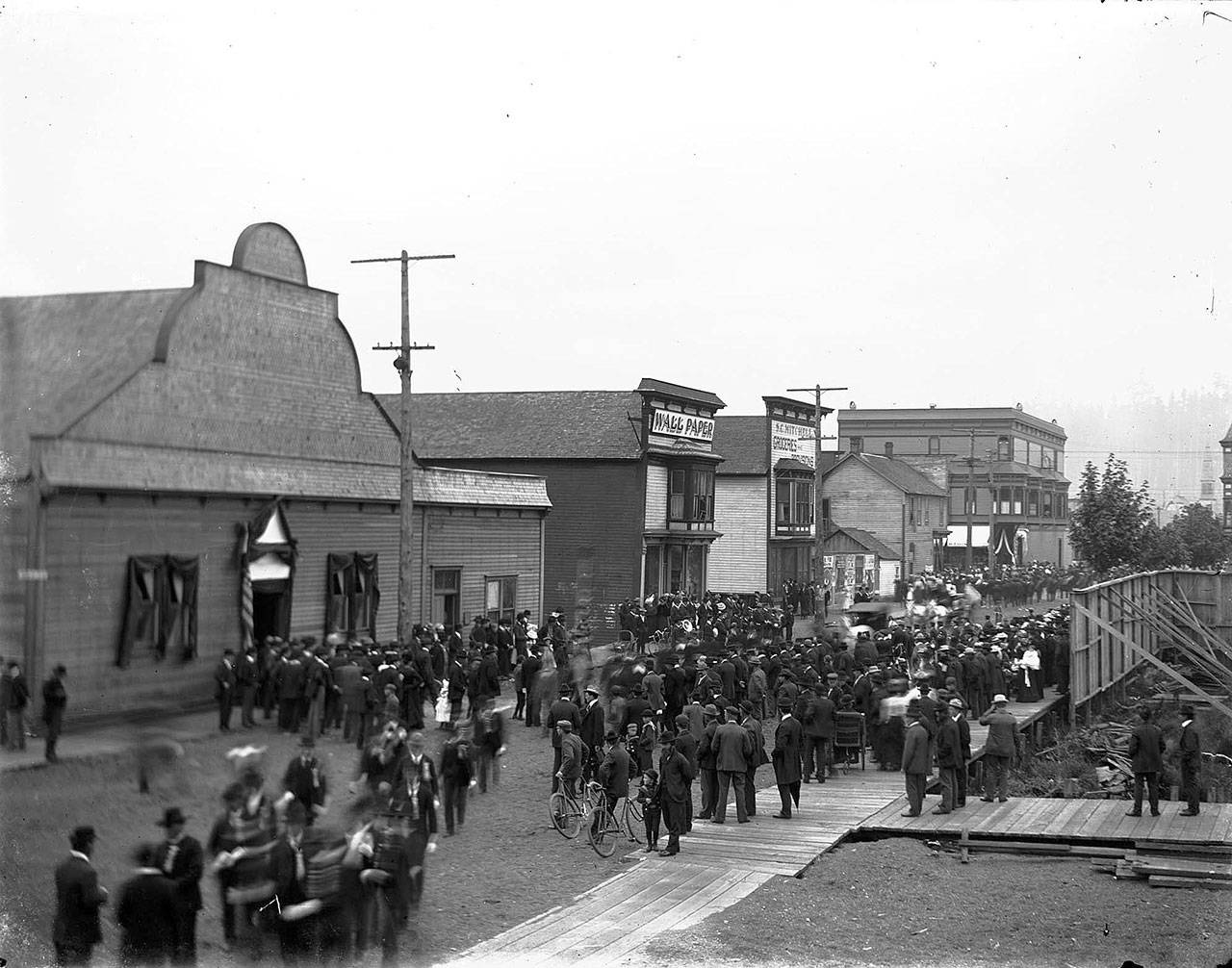 H Street on Sept. 19, 1901. The image is from the Jones Photo Collection.