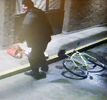 Aberdeen Police want the public’s help identifying this man, suspected of planting a suspicious item at the Aberdeen Fire Department Saturday evening.