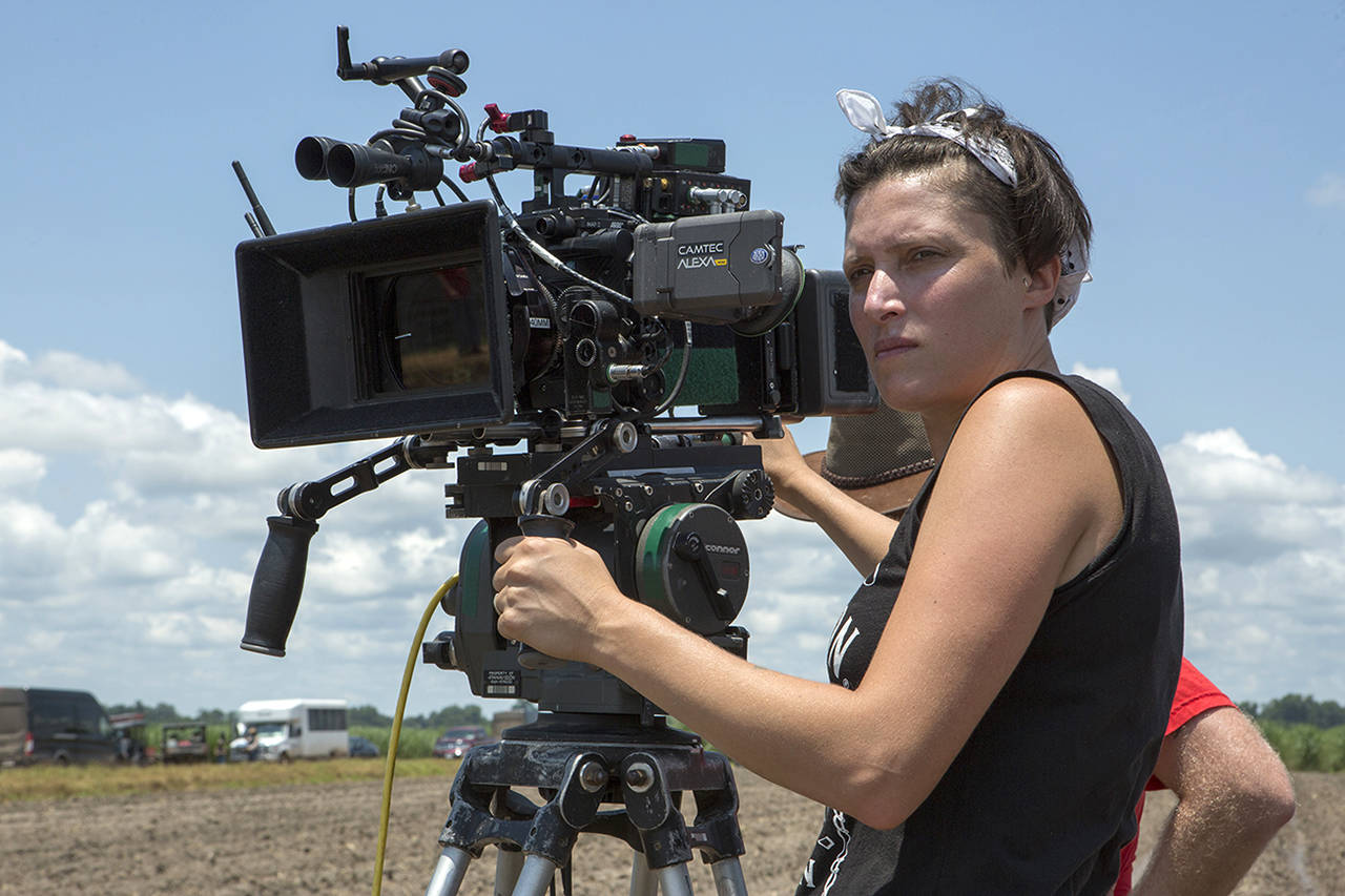 “Mudbound” cinematographer Rachel Morrison made history as the first woman nominated in the category. (Steve Dietl | Netflix)