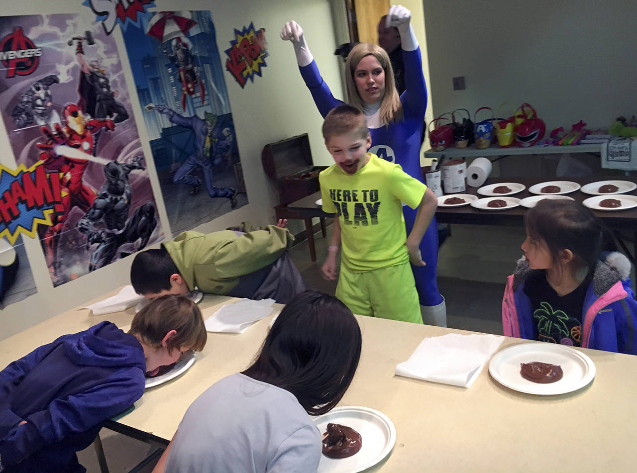 Chocolate Eating Contest