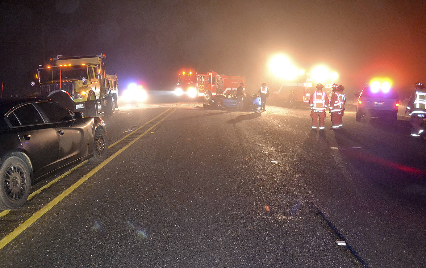 Two from Aberdeen killed in car vs. snow plow wreck Sunday morning