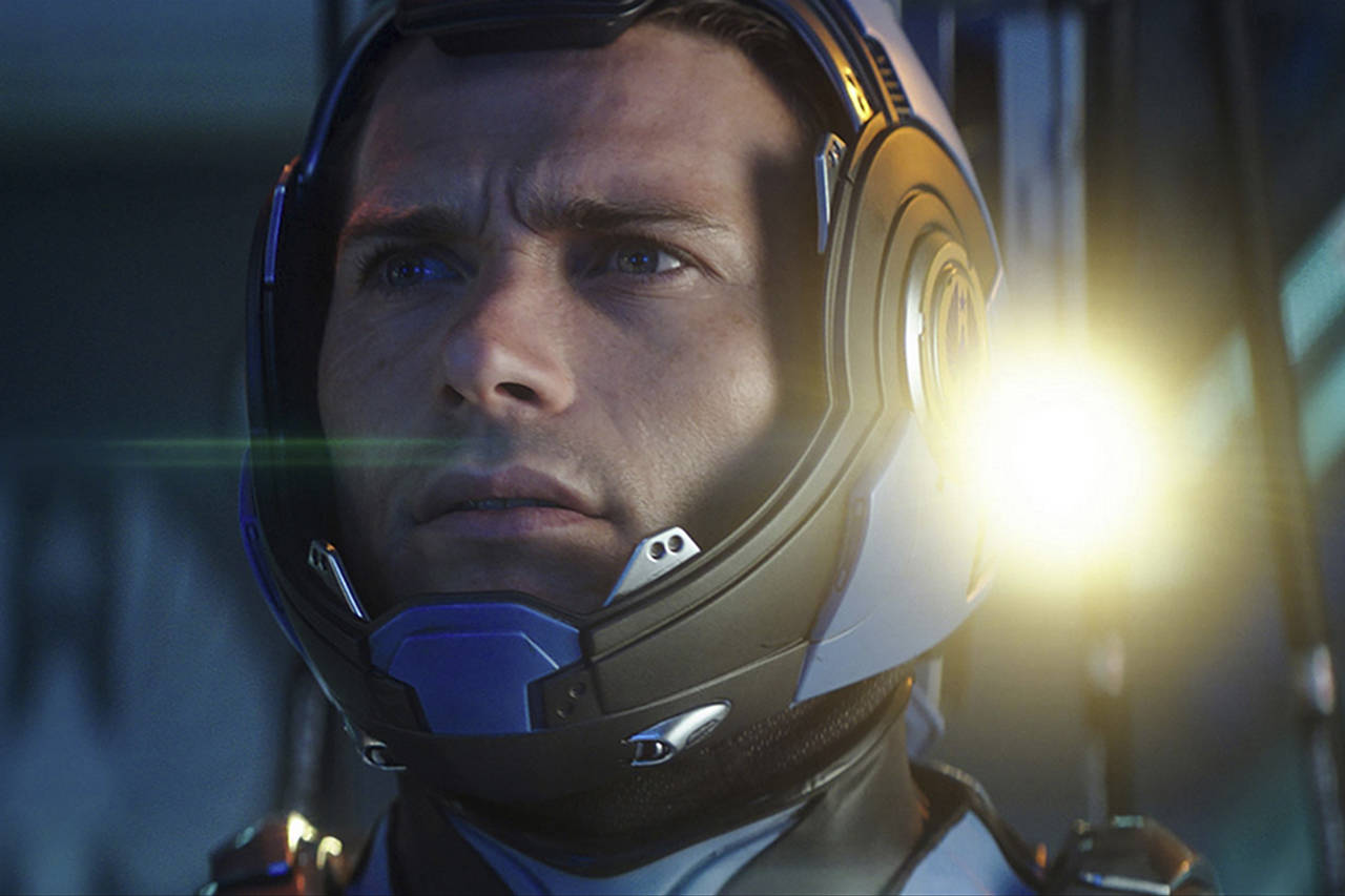 Universal Pictures                                 Scott Eastwood gives a laughably bad performance in the utterly awful sequel of “Pacific Rim.”