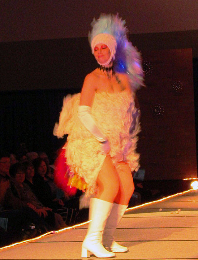 Scott D. Johnston photos                                 The seventh annual Ocean Shores Wearable Art Show features a runway-style fashion show with hand-crafted wearable artwork designed around a theme.