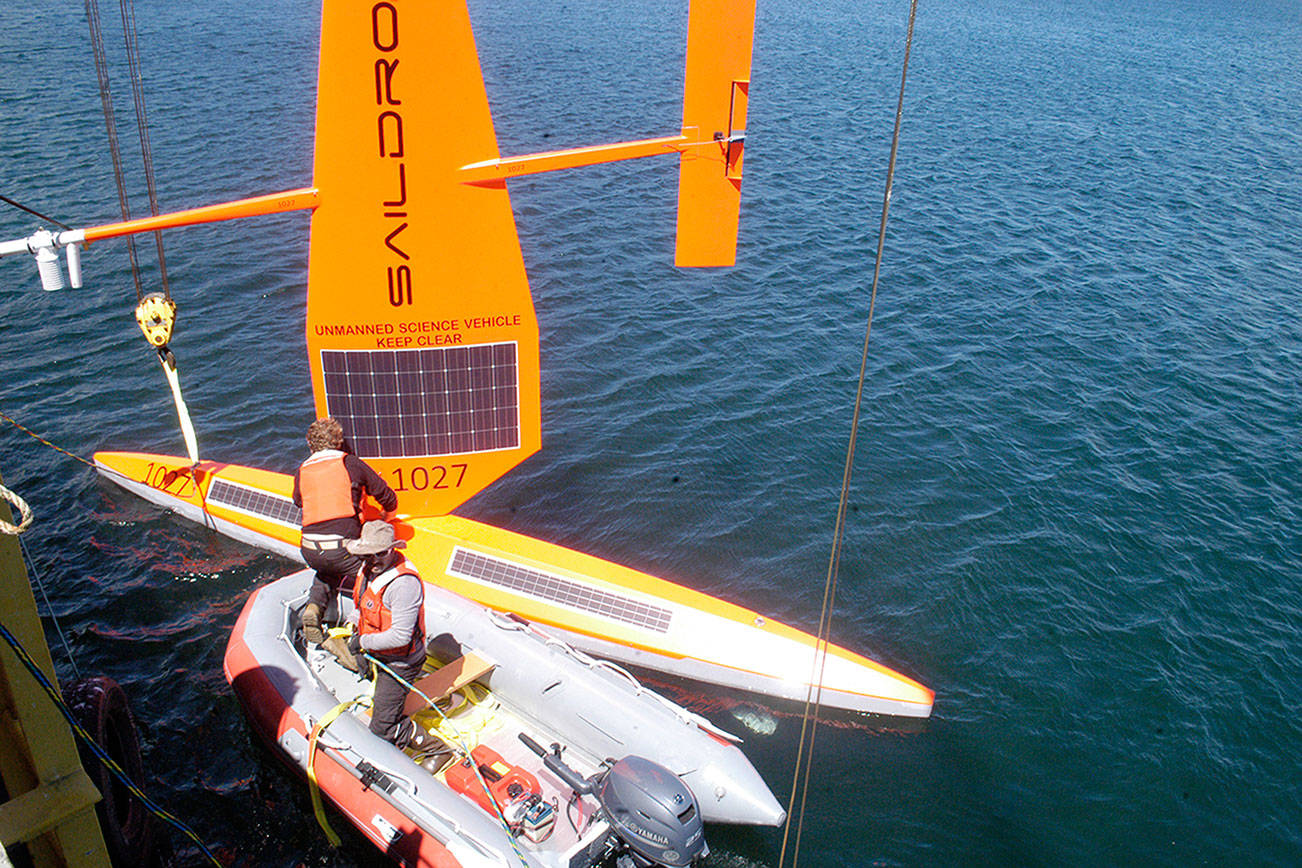 Saildrones launched from Neah Bay to study ocean