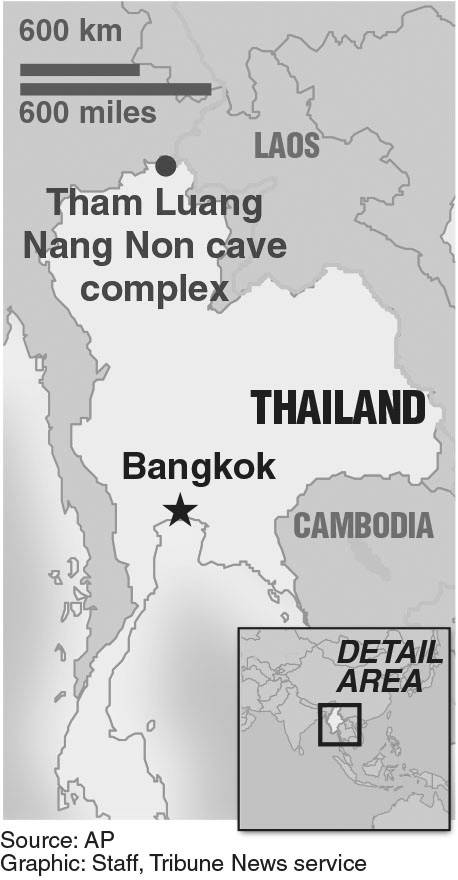 A dozen Thai teens and their coach found safe after 9 days trapped in cave