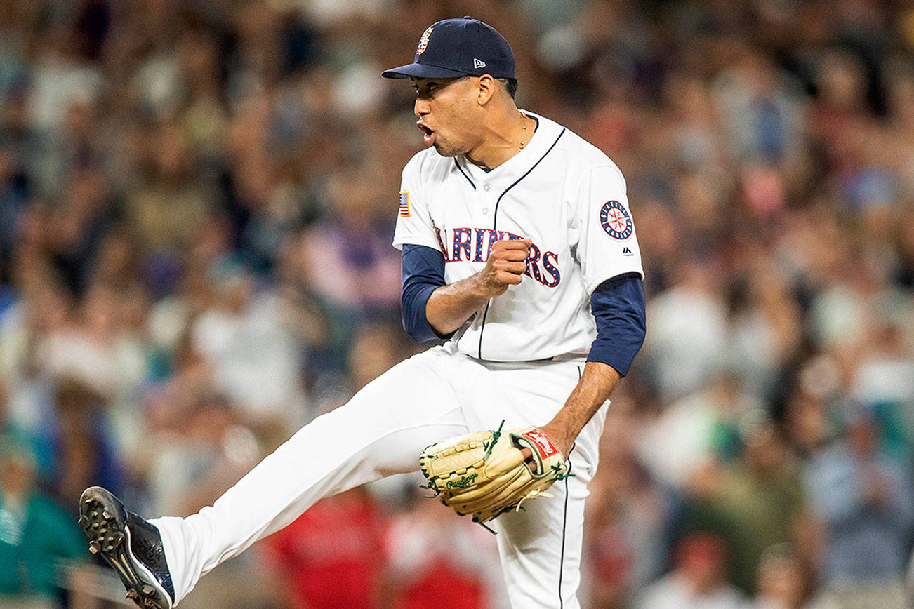 Mariners’ closer Edwin Diaz named American League reliever of the month