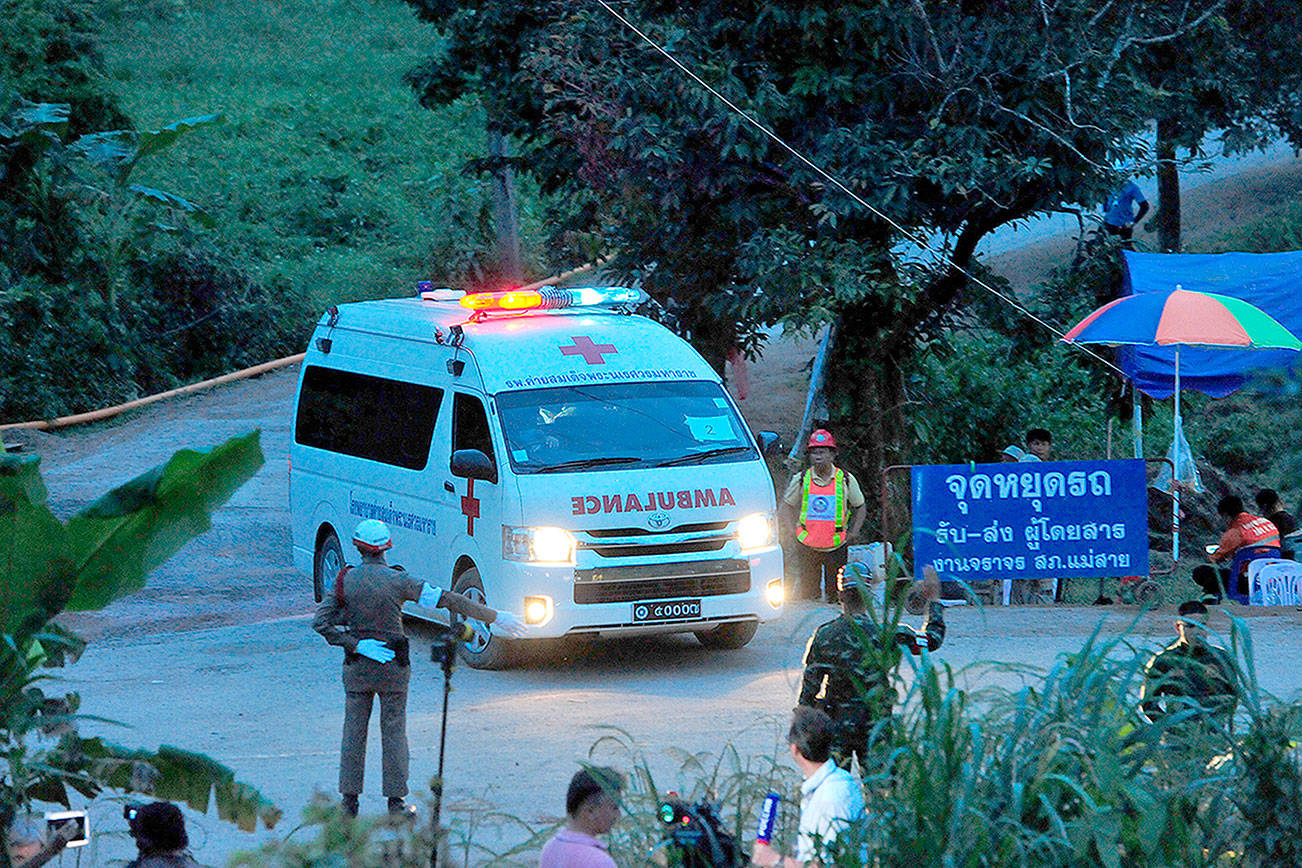 All 13 are out: Rescuers pull last group of boys and their coach from Thailand cave