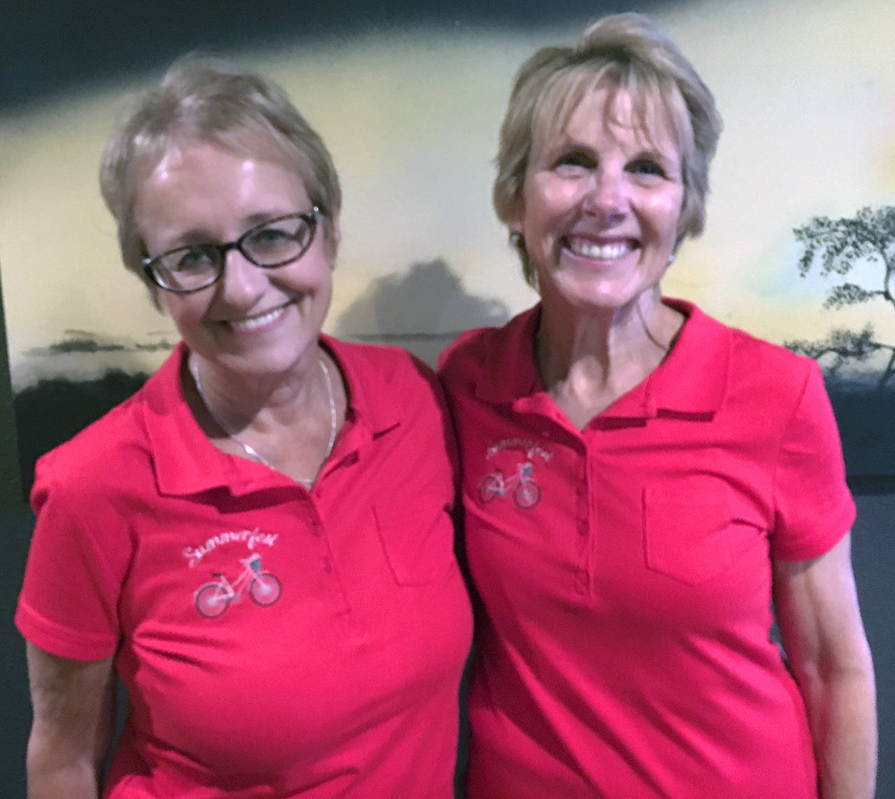(Kat Bryant | The Daily World) Bobbi McCracken, left, and Bette Worth, board members of the Aberdeen Revitalization Movement, have put together Summerfest, which they hope will become an annual community event.