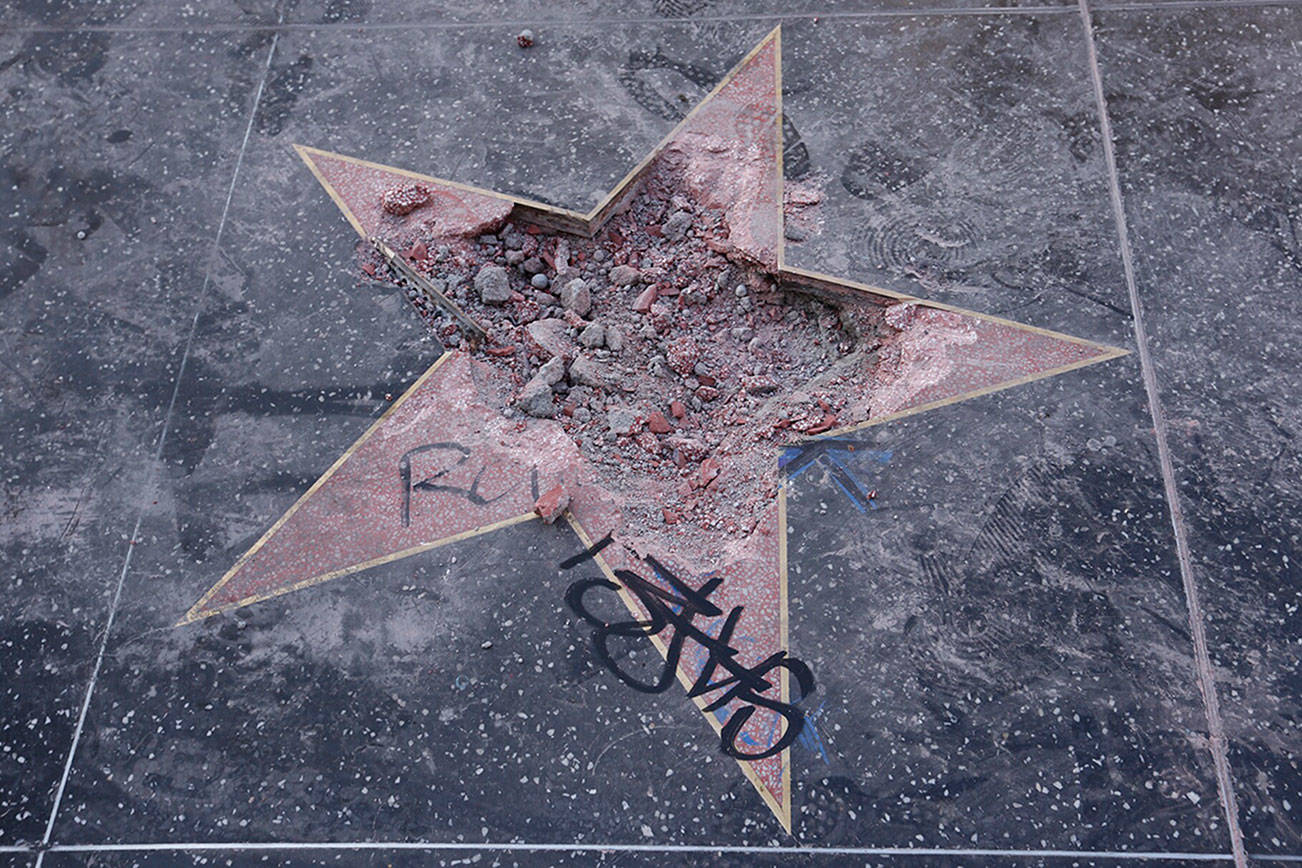 West Hollywood sees shame, not fame, in Trump star and urges its removal