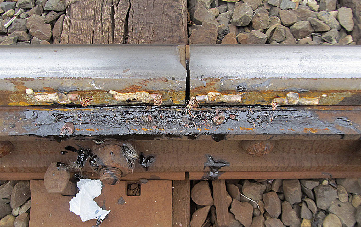 Stolen railroad bond wires believed taken for scrap