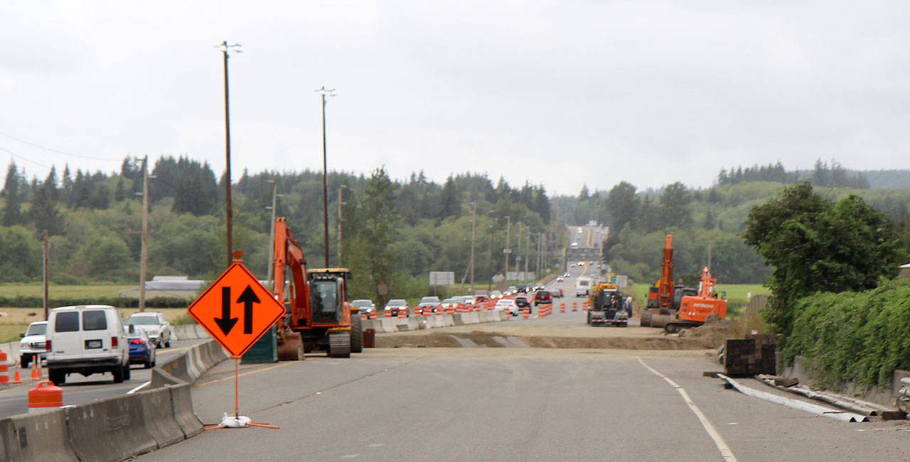 Work stoppage halts Highway 12 projects