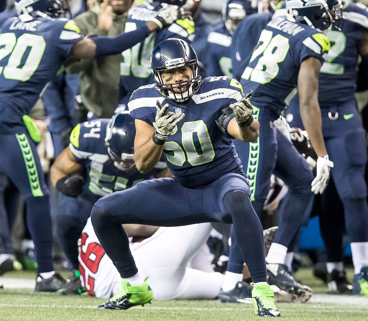 Seahawks get Doug Baldwin back to practice but lose K.J. Wright to knee surgery