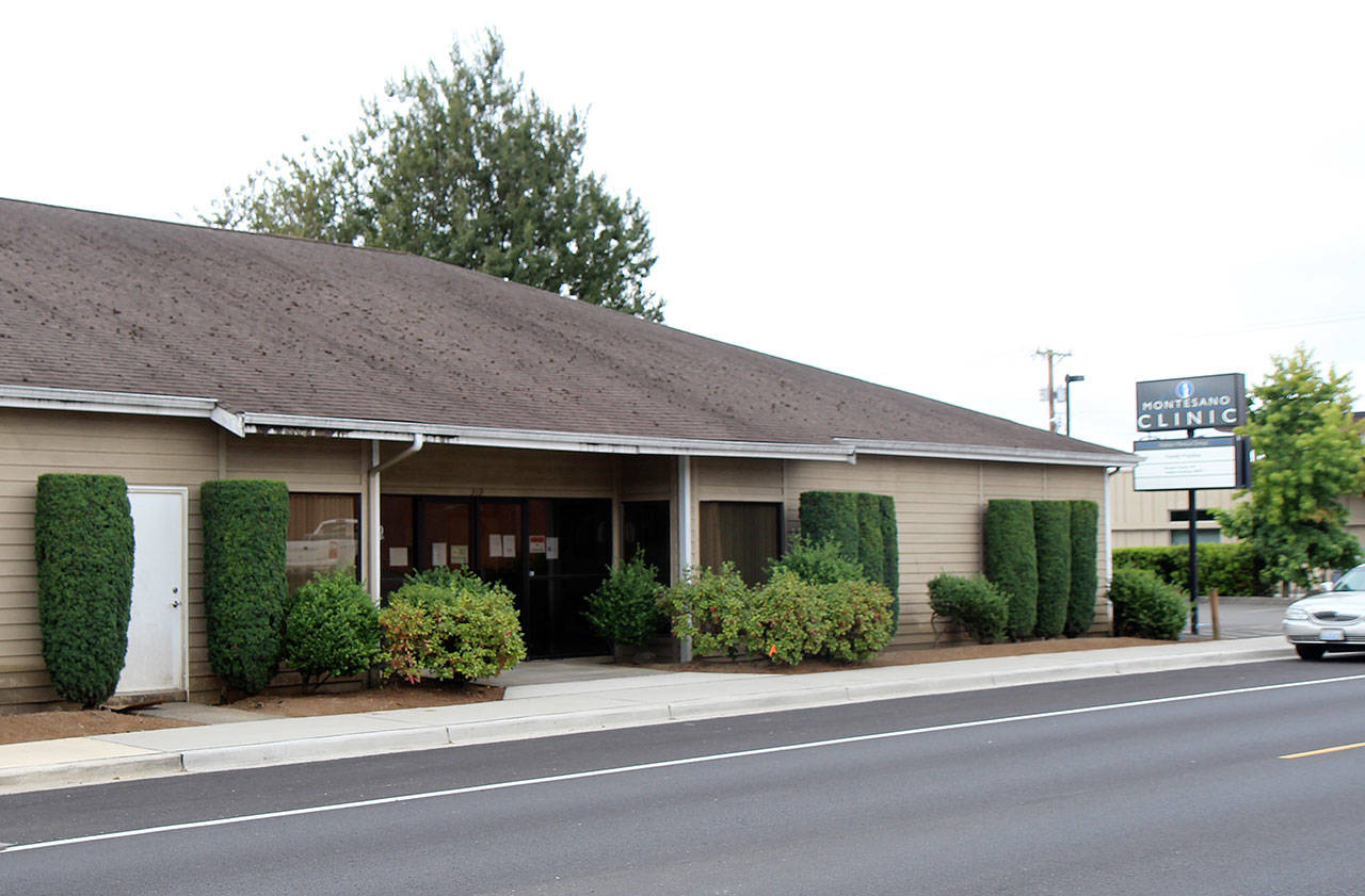 The Montesano Clinic on Pioneer Avenue is part of the Grays Harbor Community Hospital organization. It has one doctor and one advanced registered nurse practitioner. Photo taken Wednesday, Aug. 29, by Michael Lang, The Vidette