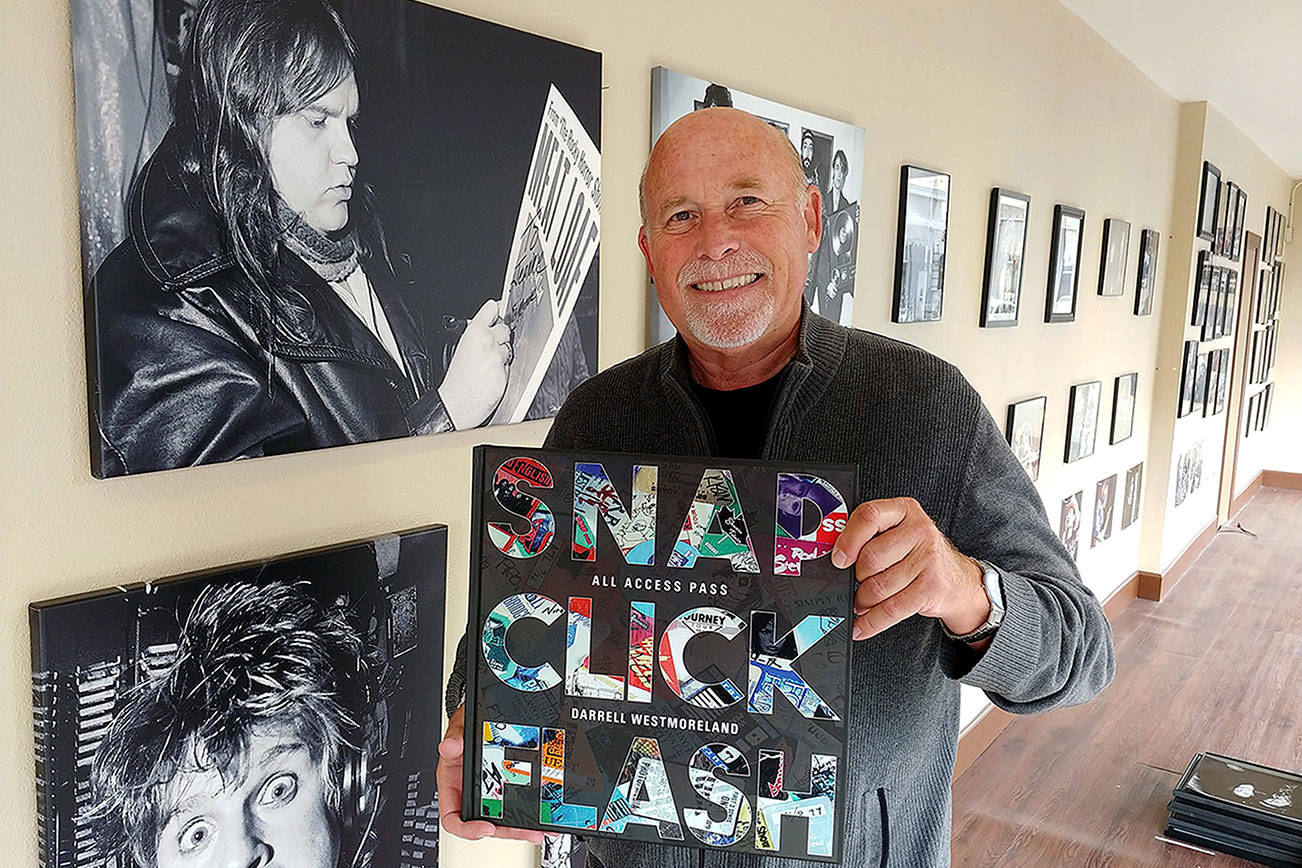 Rock photographer’s book gets it all in black and white