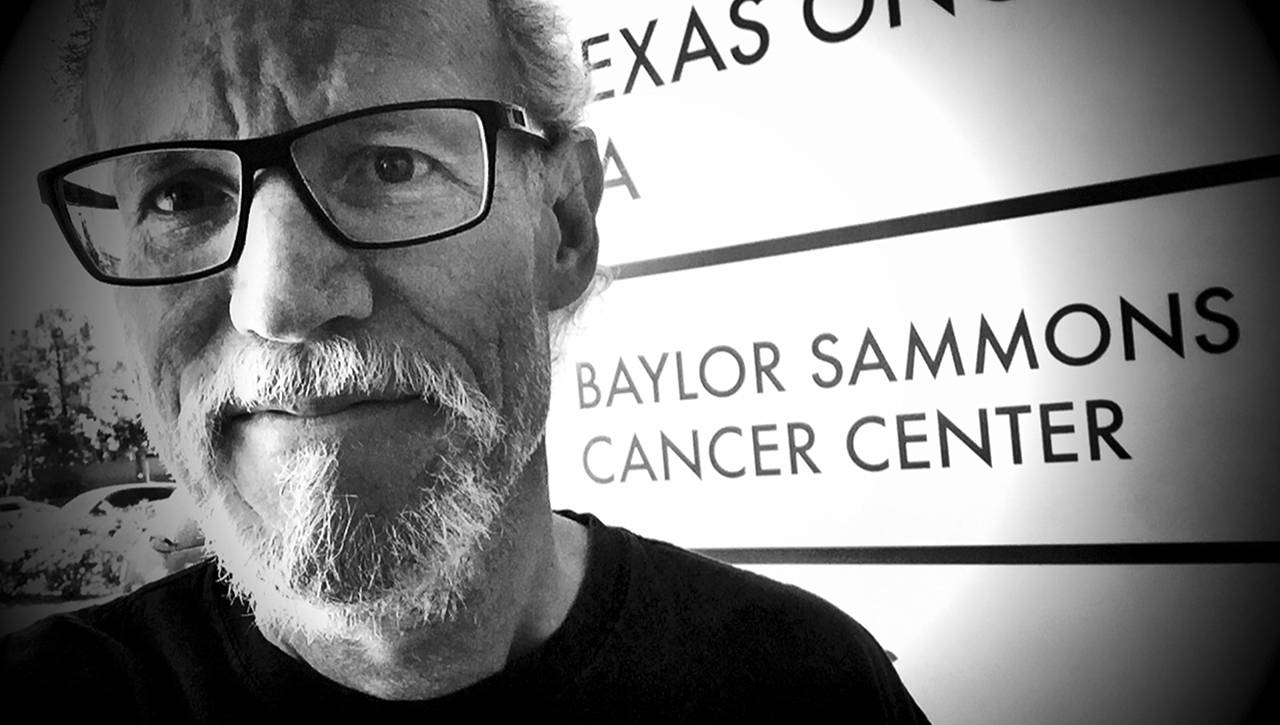 (Guy Reynolds | Dallas Morning News) 9/9/16 — This selfie became my first social media post when I let friends know I have stage 4 esophageal cancer.