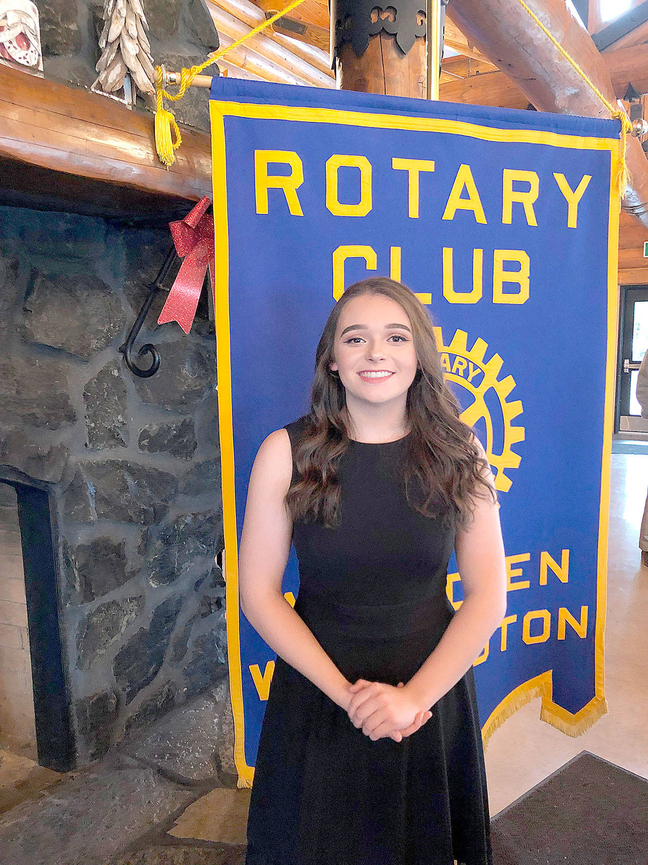 Camryn Cook honored as the Aberdeen Rotary student of the month