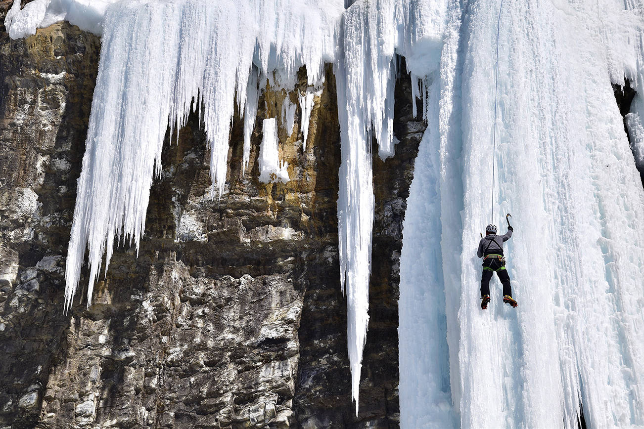 Learning to ice climb in what may be the sport’s perfect classroom