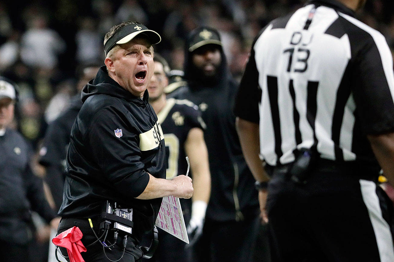 ‘They blew the call,’ Saints coach Sean Payton says NFL’s head of officiating told him about controversial no-call