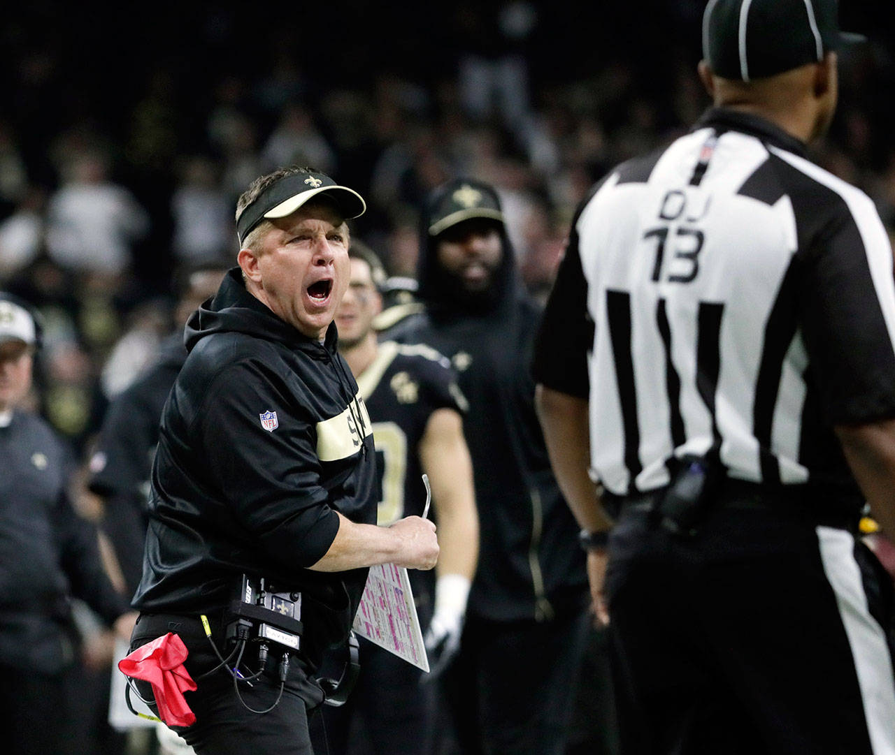 They blew the call,' Saints coach Sean Payton says NFL's head of  officiating told him about controversial no-call | The Daily World