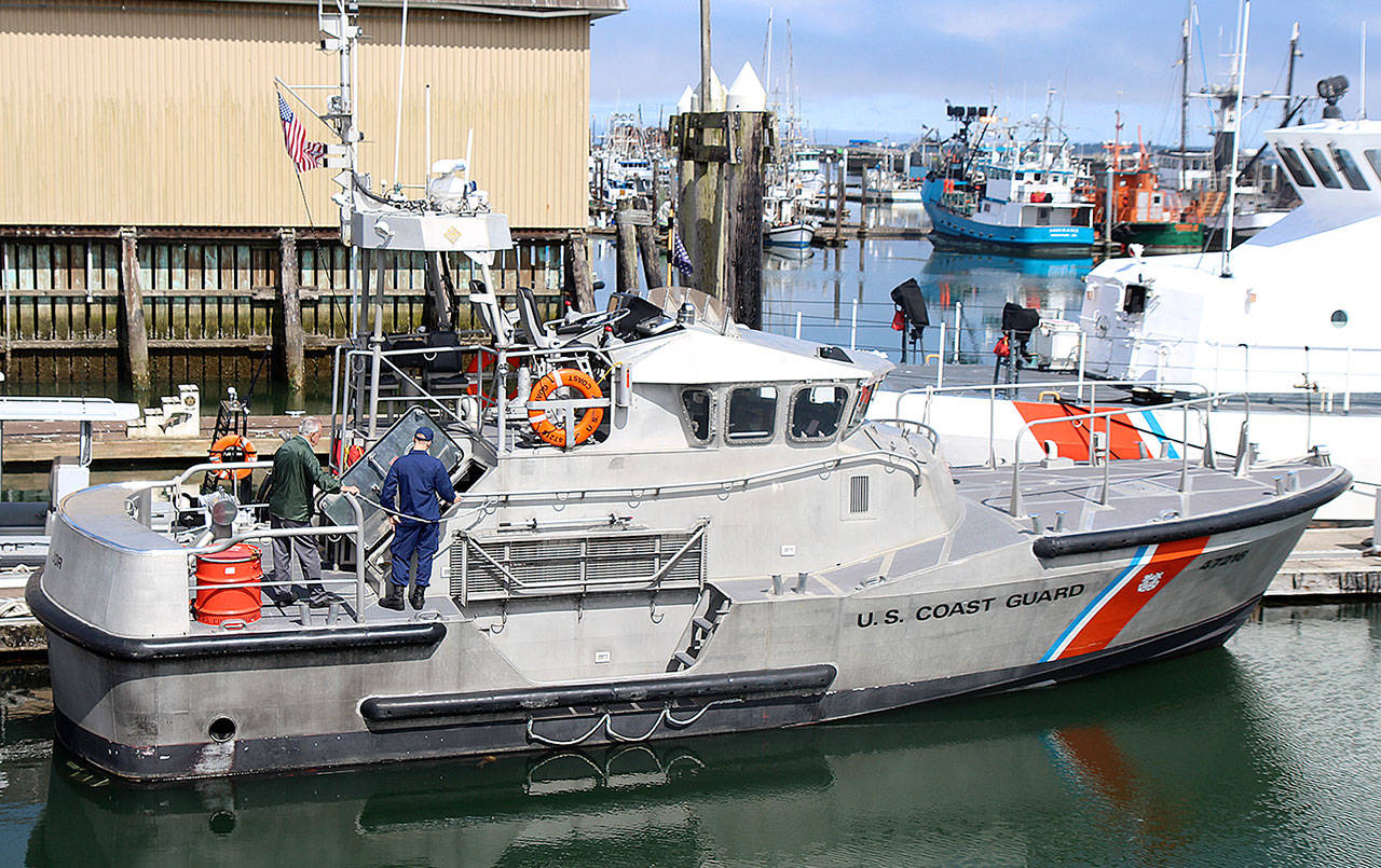 DAN HAMMOCK | GRAYS HARBOR NEWS GROUP                                Westport nonprofit WeFish is collecting donations to support Coast Guard families at Station Grays Harbor who arent receiving paychecks during the government shutdown.