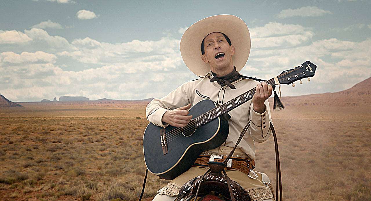 Tim Blake Nelson is Buster Scruggs in The Ballad of Buster Scruggs, a film by Joel and Ethan Coen. (Netflix/TNS)