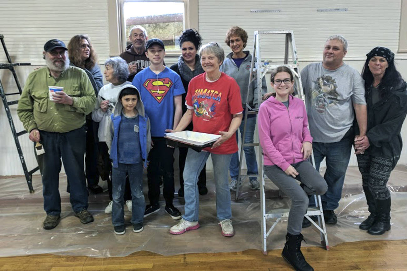 Grayland Hall work party a success