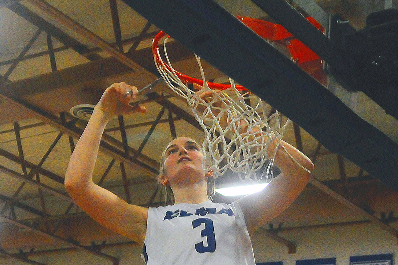 Friday Prep Roundup: Elma cuts down the nets after beating Montesano for league title