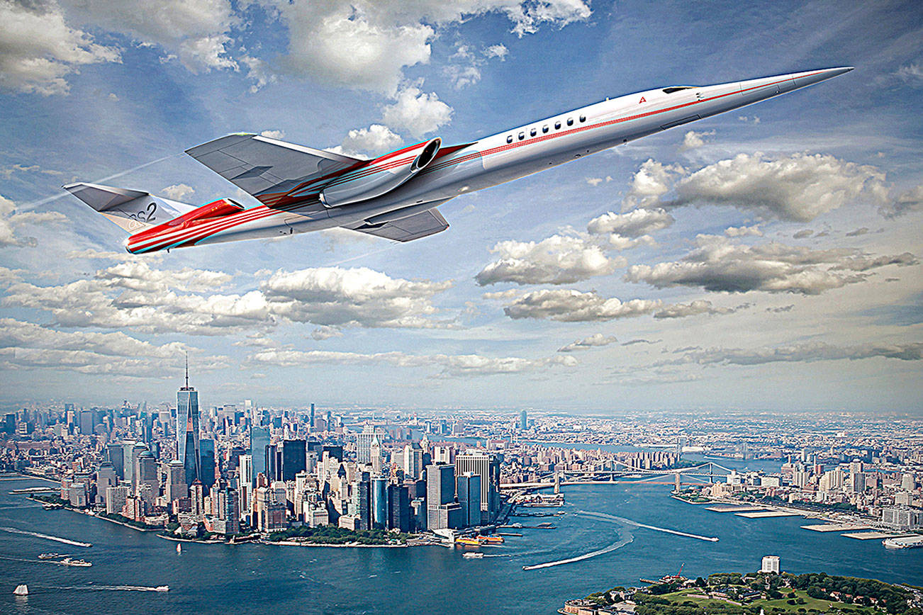 Boeing invests in advanced supersonic business jet
