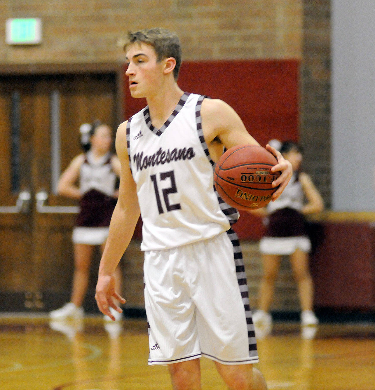 Montesano’s Sam Winter, seen here in a Daily World file photo, was named to the 1A Evergreen All-League First Team on Tuesday. (Ryan Sparks | Grays Harbor News Group)