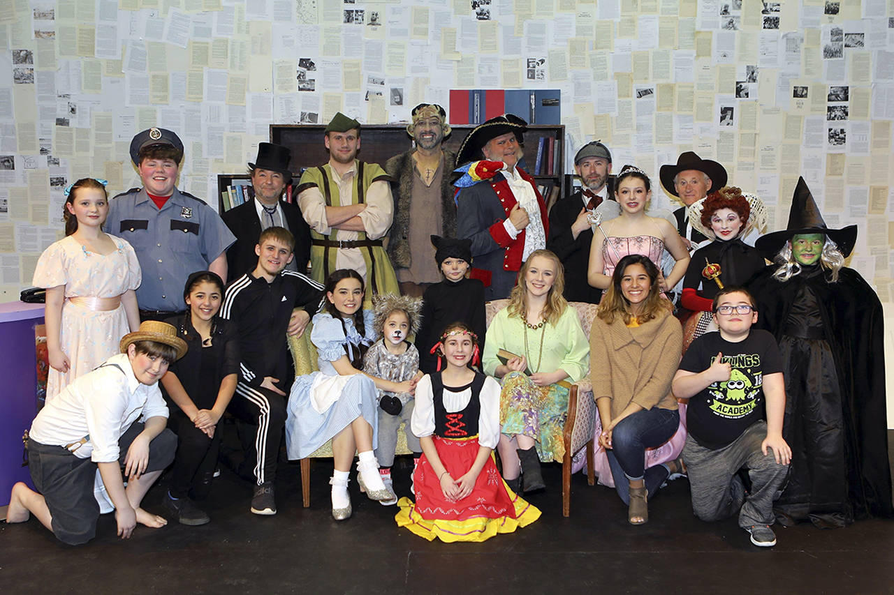 (Photo by Keith J. Krueger) The cast of “The Enchanted Bookshop,” playing Saturday at the Driftwood Playhouse.